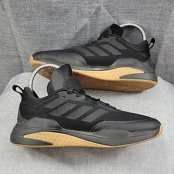 Adidas trainer V Black Gum gx0728 men\'s cross training sports sneakers sz 9.5 main image 6